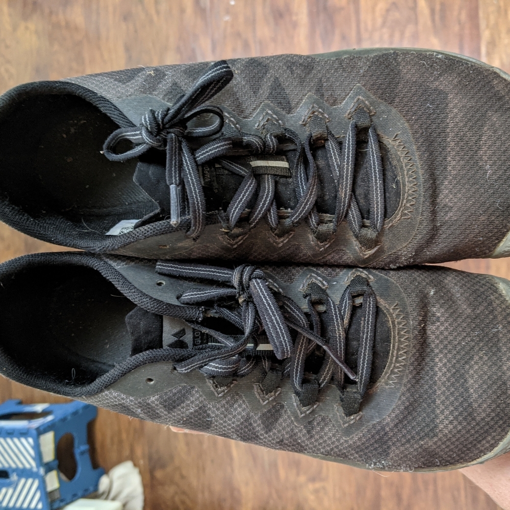 Size 10 Merrell glove barefoot shoes